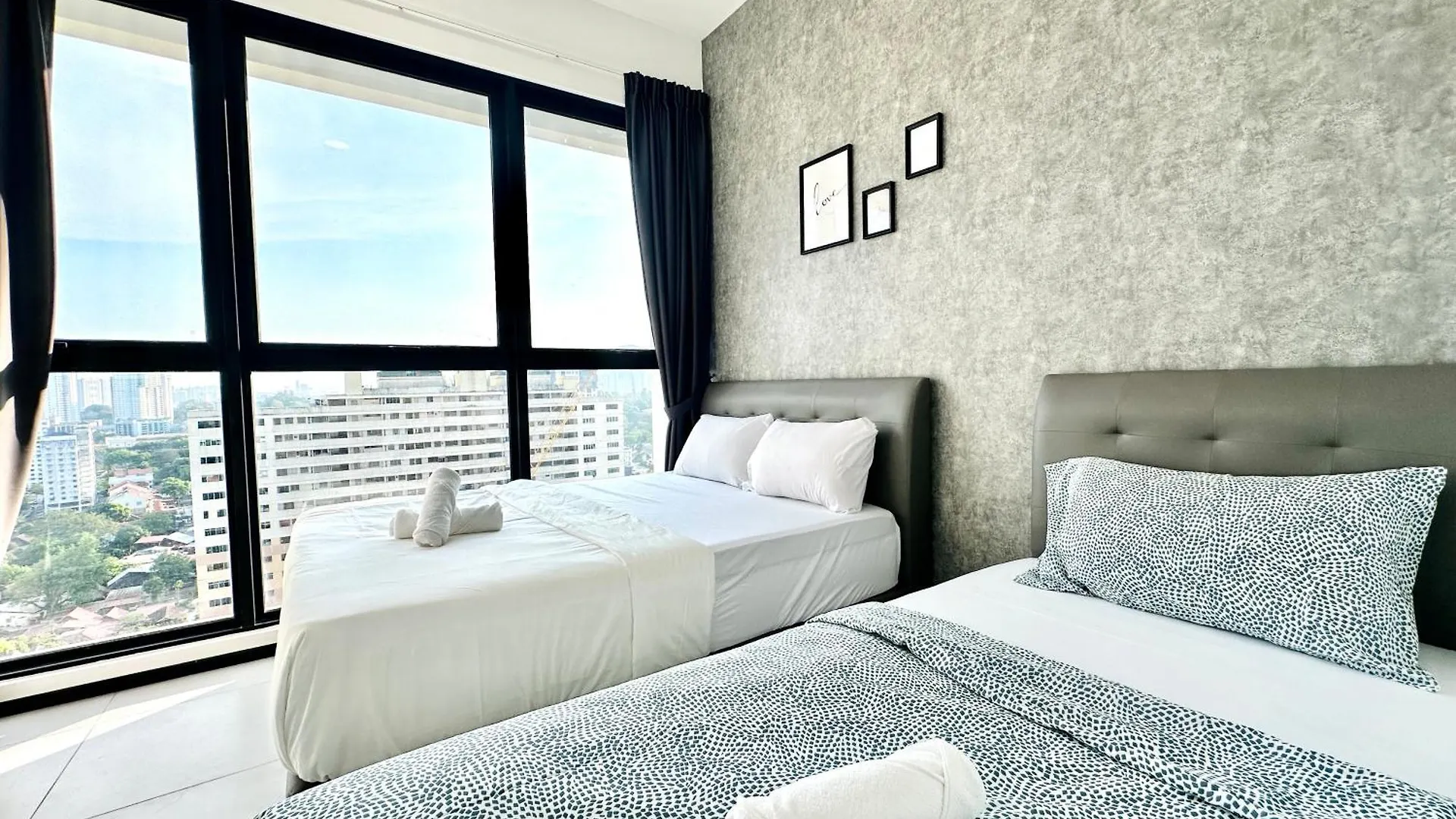 3Br Urban Suites 8-10Pax Luxury Family Stay Netflix Jelutong Malezja